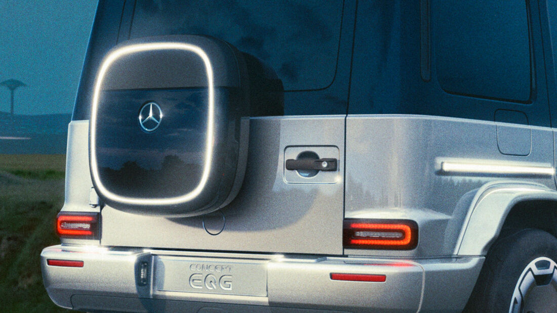 09/2021, Mercedes Concept EQG Studie IAA 2021