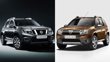 09/2021, Nissan Terrano auf Basis Dacia Duster in Russland Indien etc.