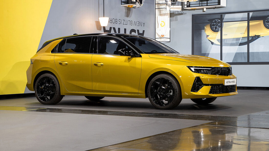 Opel Astra (2022): Widescreen-Cockpit, Hybrid, Elektroauto