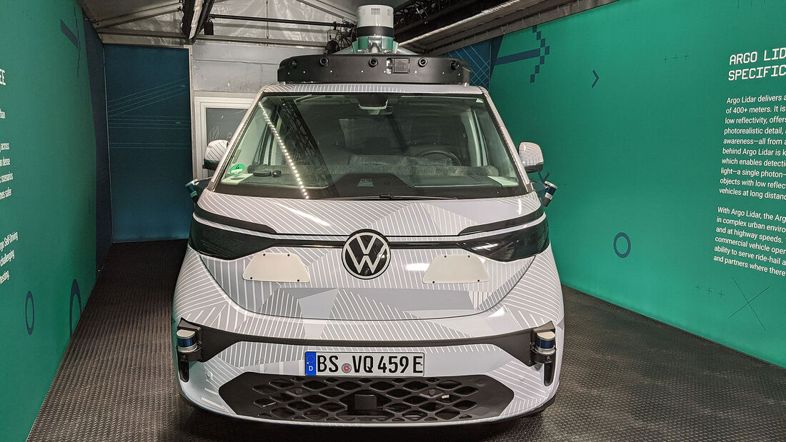 09/2021, VW ID.Buzz Prototyp autonomes Fahren IAA Mobility München 2021