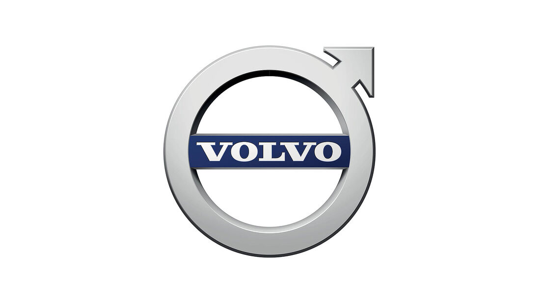 09/2021, Volvo Logo alt 3D farbig