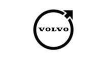 09/2021, Volvo Logo neu 2D schwarz weiß