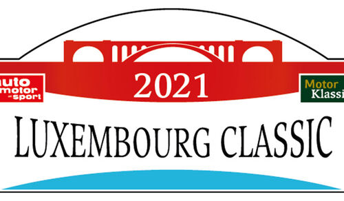 1. Rallye Luxembourg Logo Schild