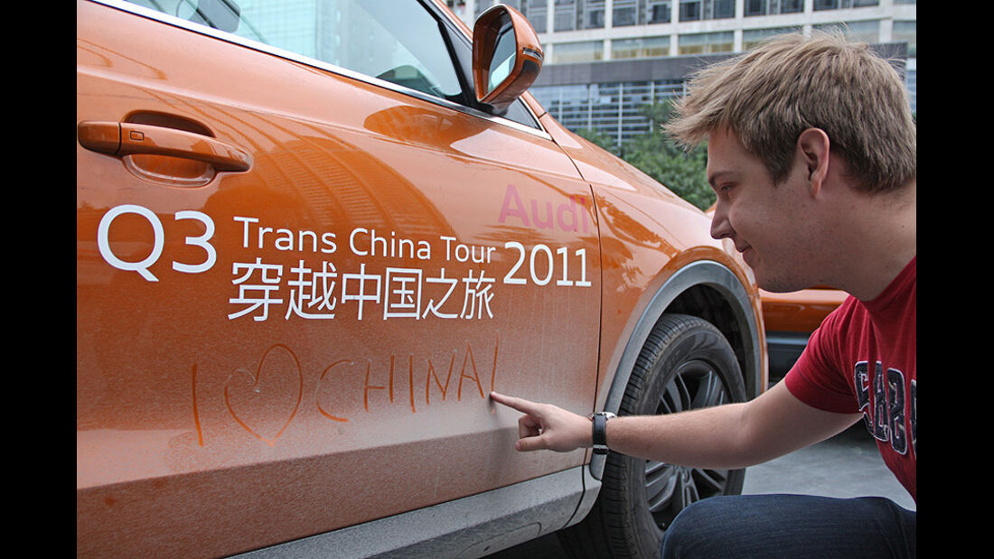 10/2011 Audi Q3 Trans China Tour 2011, Tag 10, Guangzhou-Zhaoqing