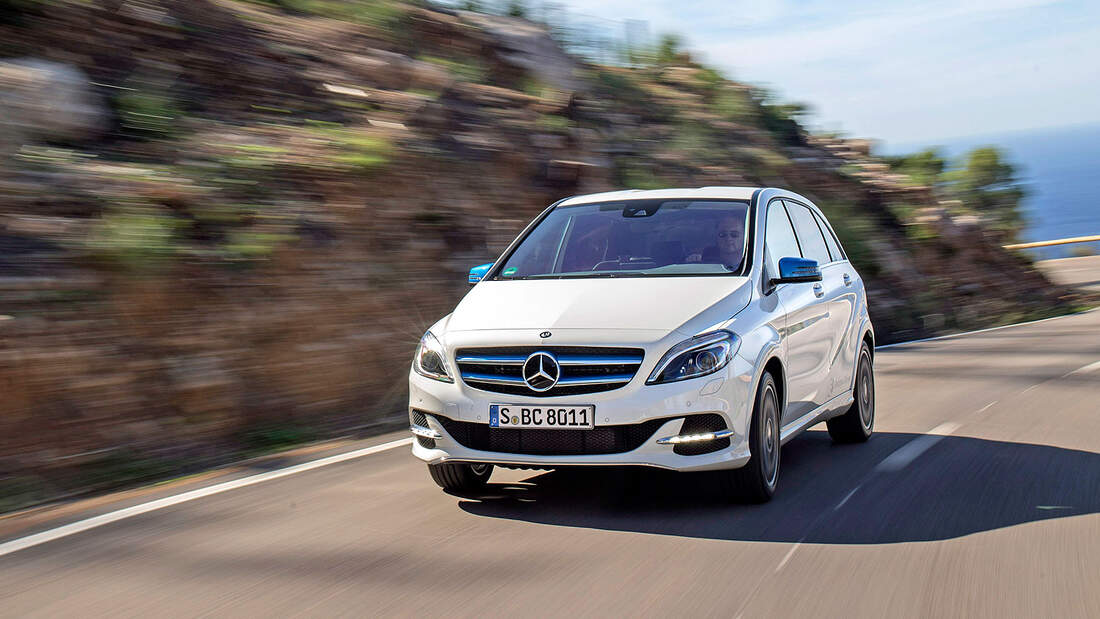 Mercedes B-Klasse Electric Drive Im Fahrbericht: So Dynamisch Kann ...