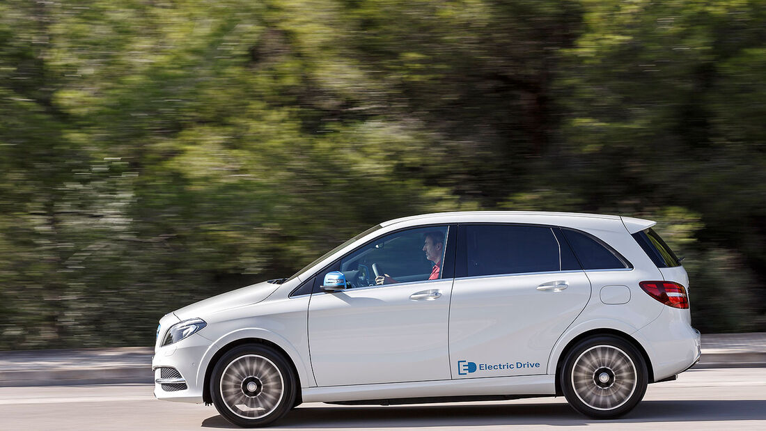 Mercedes B-Klasse Electric Drive Im Fahrbericht: So Dynamisch Kann ...