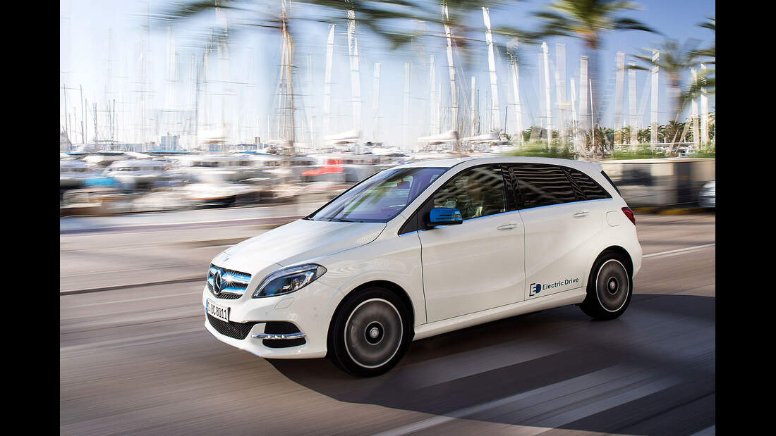 Mercedes B-Klasse Electric Drive Im Fahrbericht: So Dynamisch Kann ...