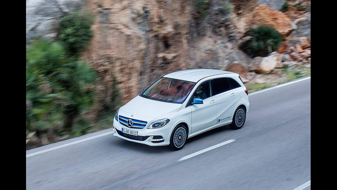 Mercedes B-Klasse Electric Drive Im Fahrbericht: So Dynamisch Kann ...