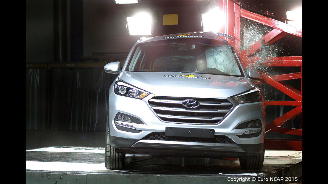 10/2015 EuroNCAP Crashtest Hyundai Tucson