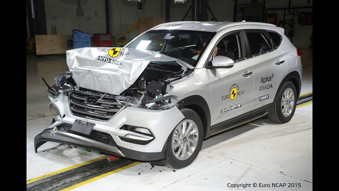 10/2015 EuroNCAP Crashtest Hyundai Tucson