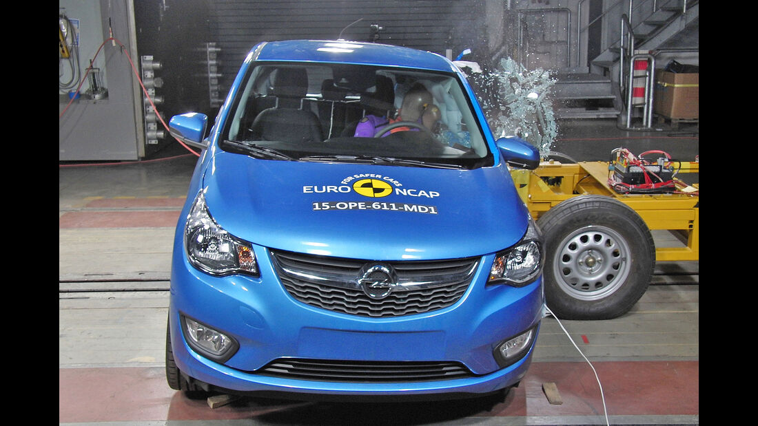 10/2015 EuroNCAP Crashtest Opel Karl