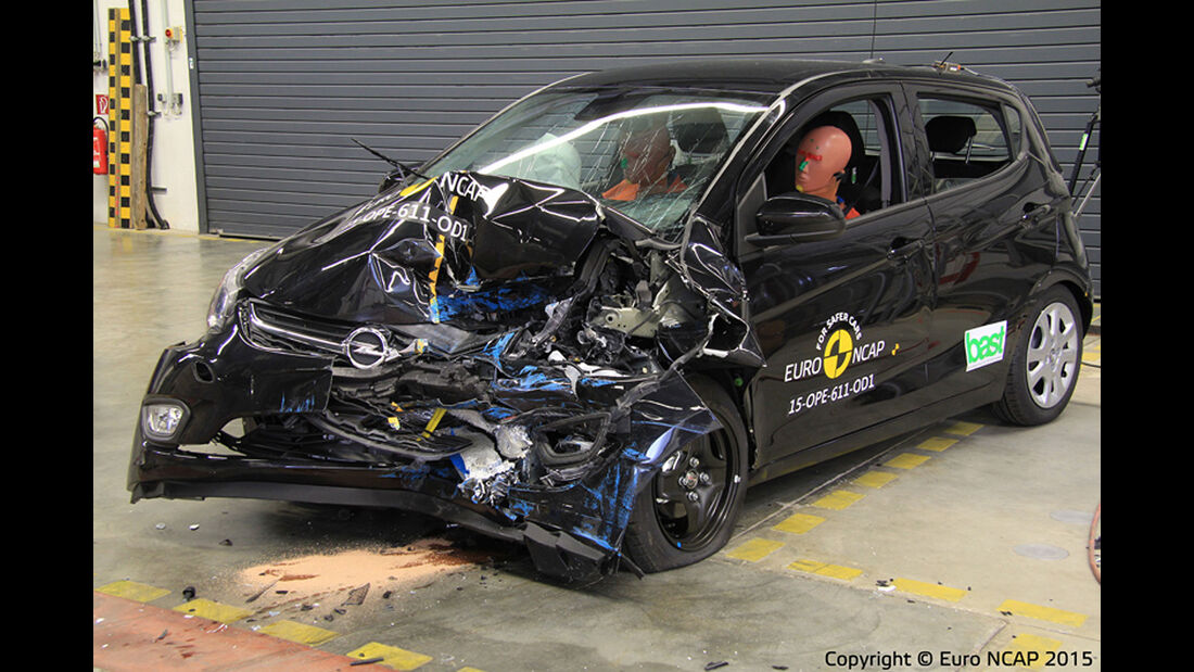 10/2015 EuroNCAP Crashtest Opel Karl