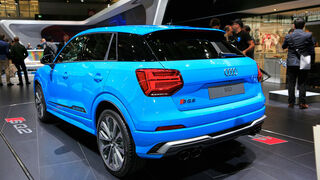 10/2018, Audi SQ2 auf dem Autosalon Paris 2018