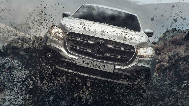 Mercedes X Klasse Sondermodell Im X Durch Den Schlamm Auto Motor Und Sport