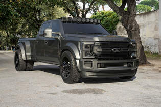 Super Duty Pickups Auf Der Sema Ford Tuner Zeigen Kolosse Auto Motor Und Sport