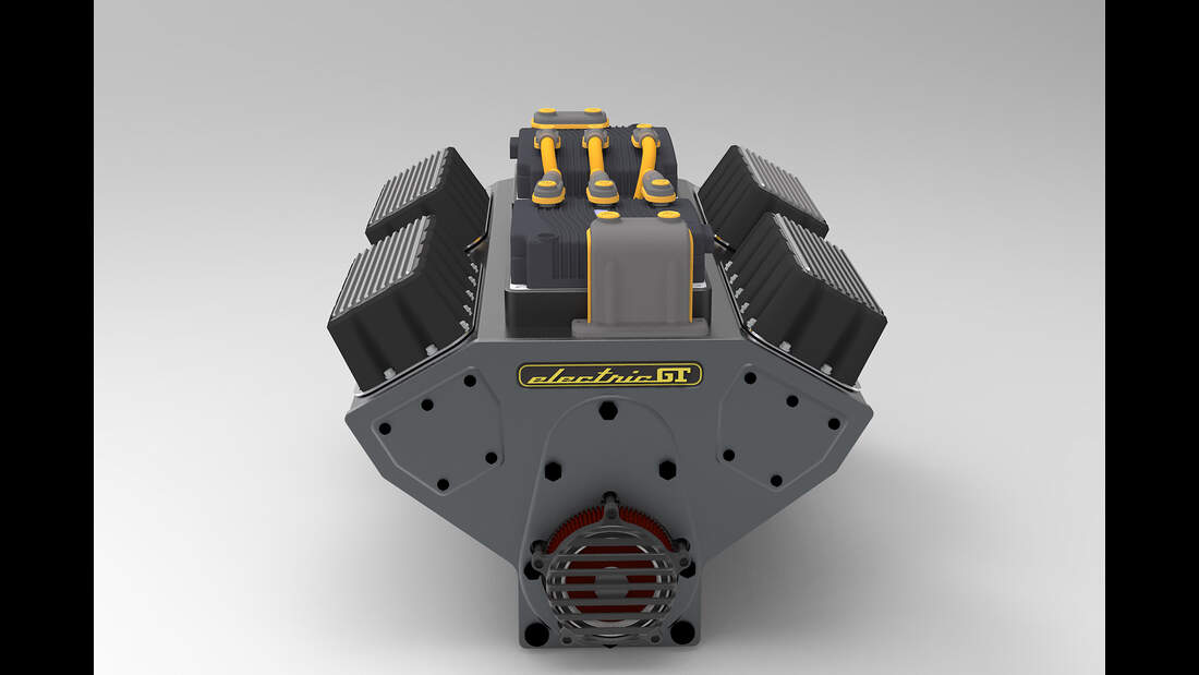 EV West Revolt Crate Engine TeslaMotor statt V8 AUTO MOTOR UND SPORT