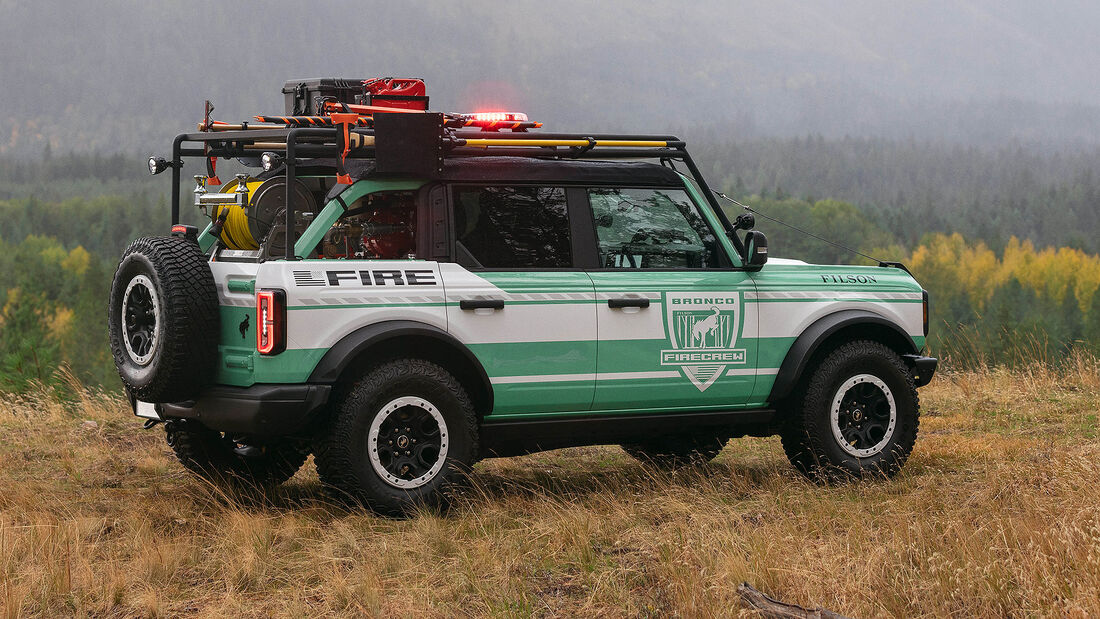 10/2020, Ford Bronco + Filson Wildland Fire Rig Concept