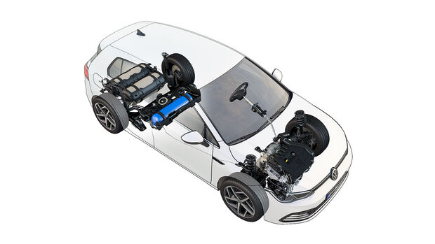 10/2020, VW Golf 8 TGI Erdgas CNG