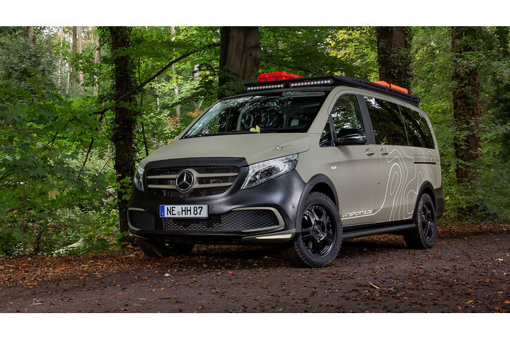 Vansports Mercedes V 300 d Gravity Geotrek Edition | AUTO ...