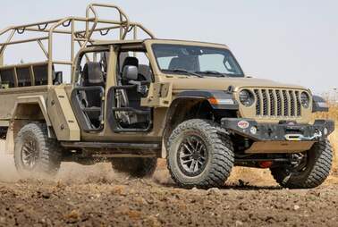 Plasan Stormer aus Israel setzt auf Jeep-Technik
