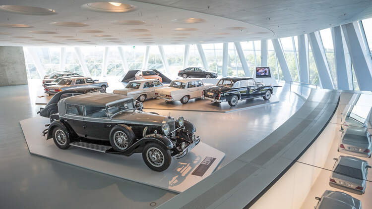 10 Jahre Mercedes Benz Museum Museums Auktion Im Jubilaumsjahr Auto Motor Und Sport