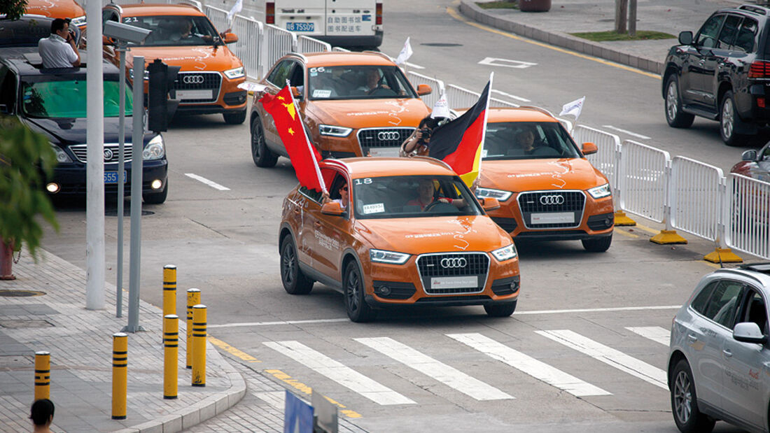 11/2011 Audi Q3 Trans China Tour 2011, Guangzhou – Hongkong