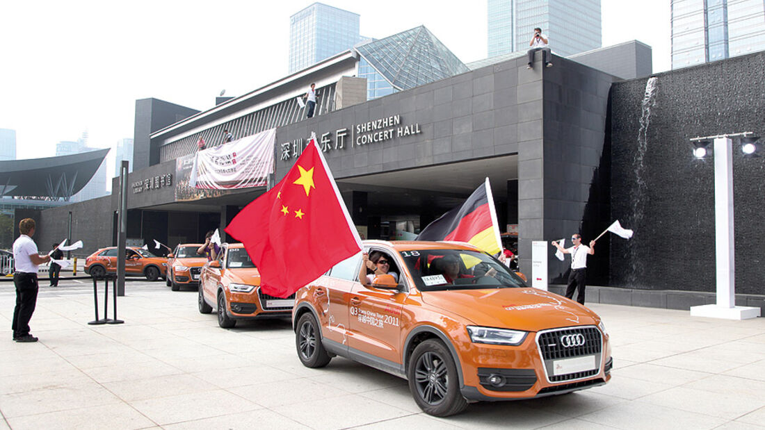 11/2011 Audi Q3 Trans China Tour 2011, Guangzhou – Hongkong