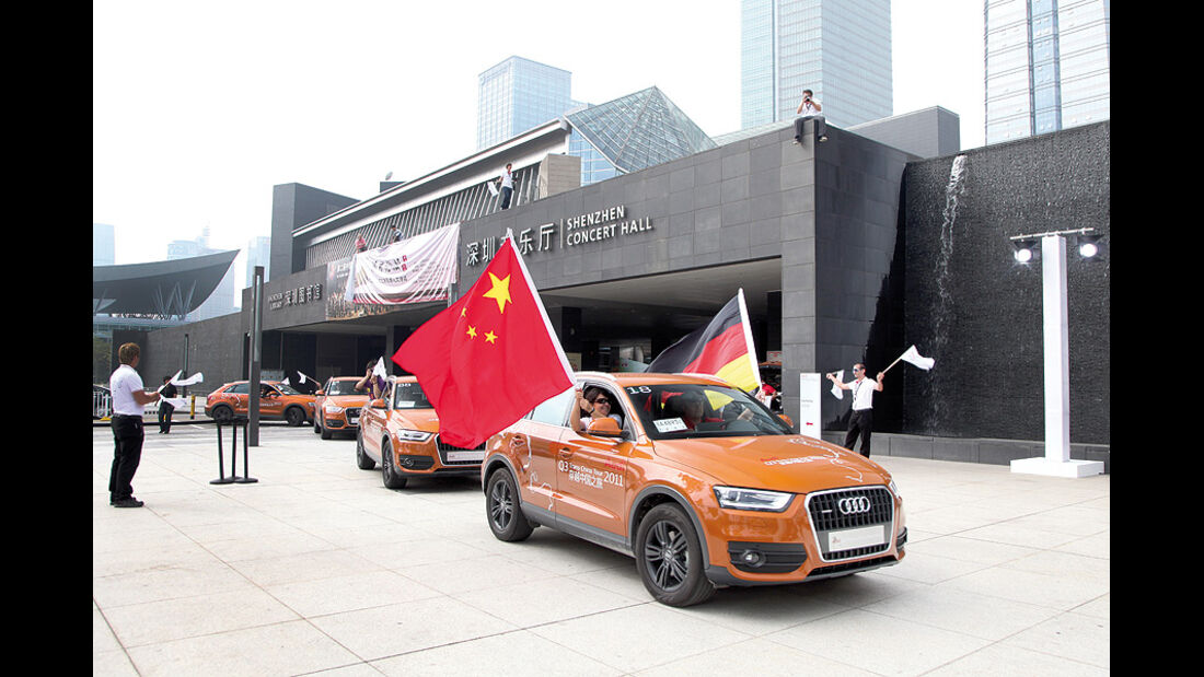 11/2011 Audi Q3 Trans China Tour 2011, Guangzhou – Hongkong
