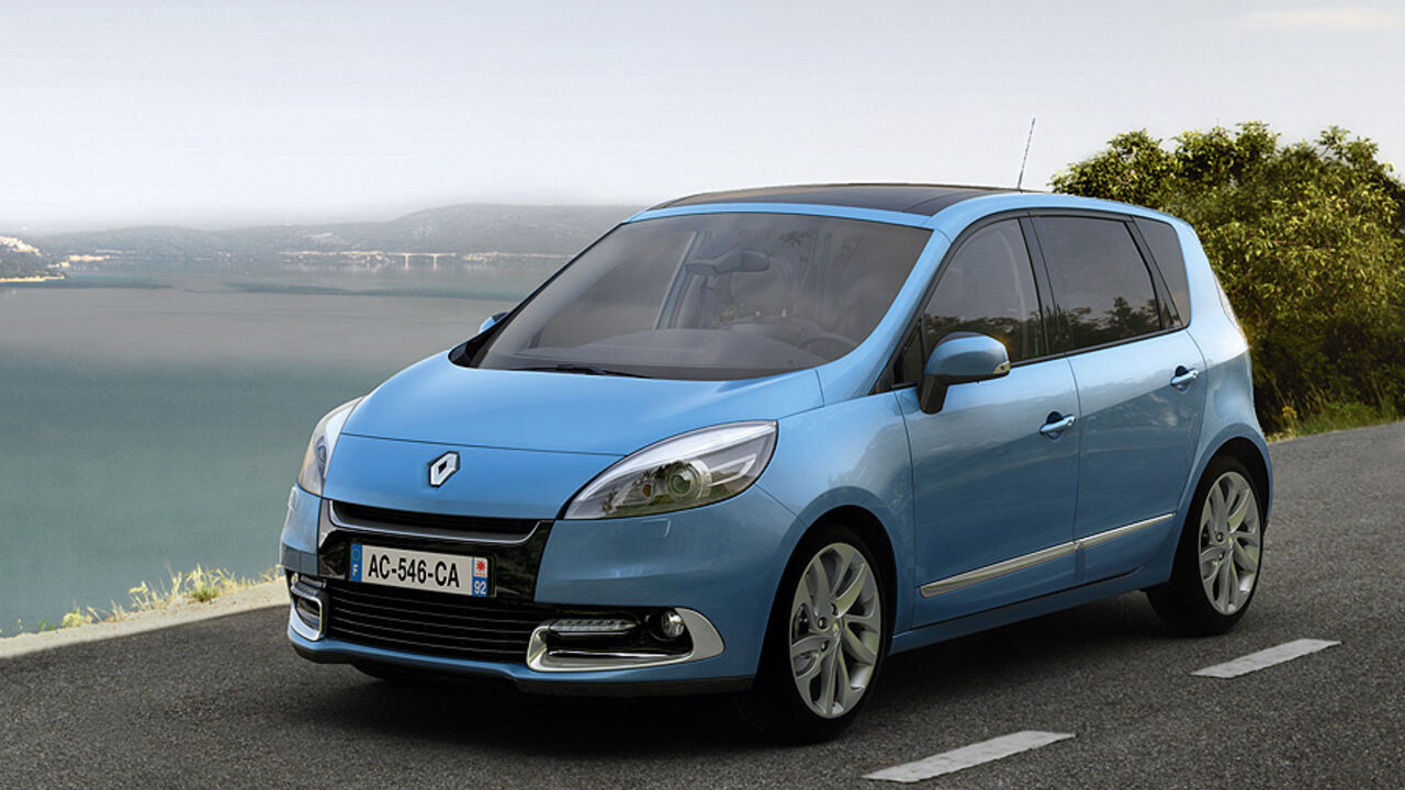 Renault Scénic-Facelift: Leichte Retuschen für 2012
