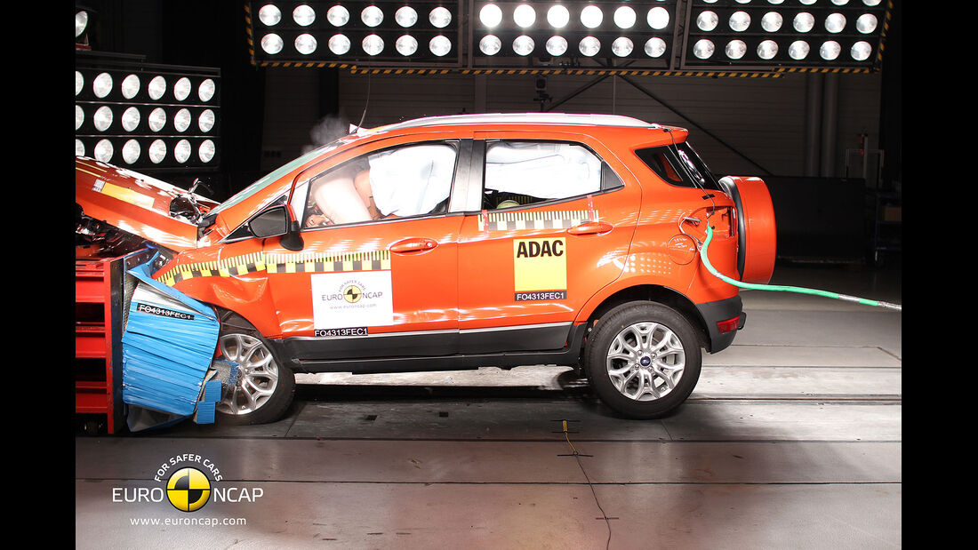11/2013, EuroNCAP-Crashtest, Ford Ecosport