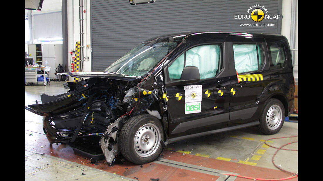 11/2013, EuroNCAP-Crashtest, Ford Tourneo Connect