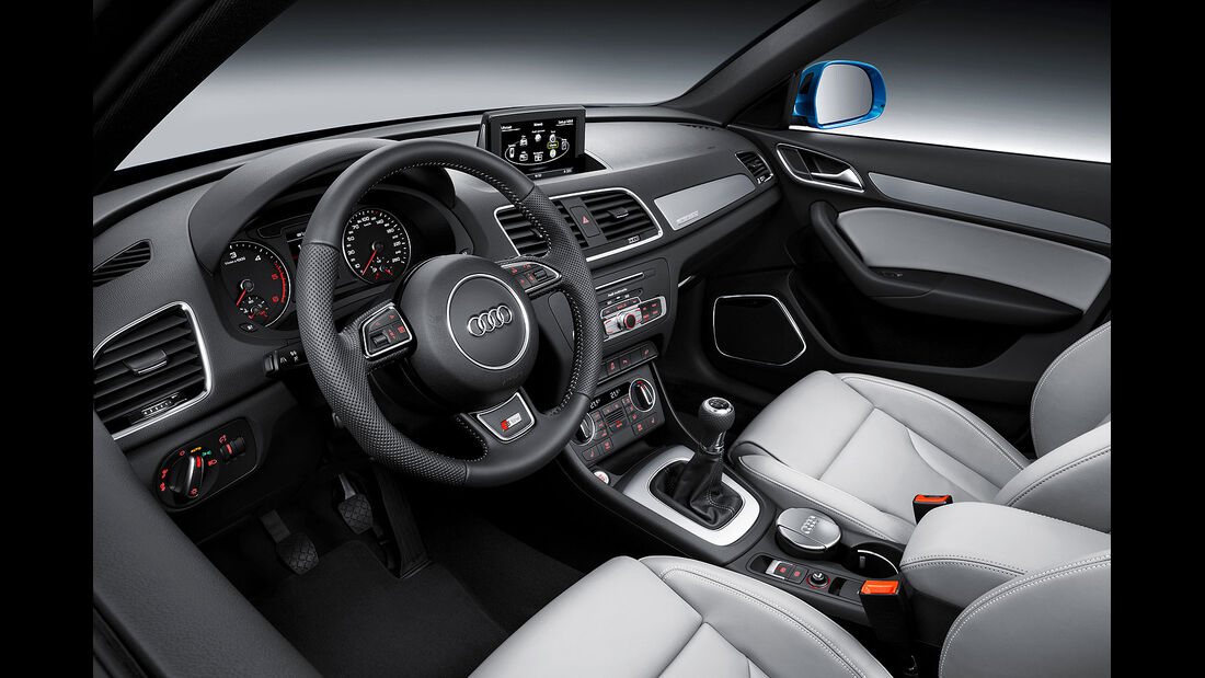 11/2014, Audi Q3 Facelift, Innenraum