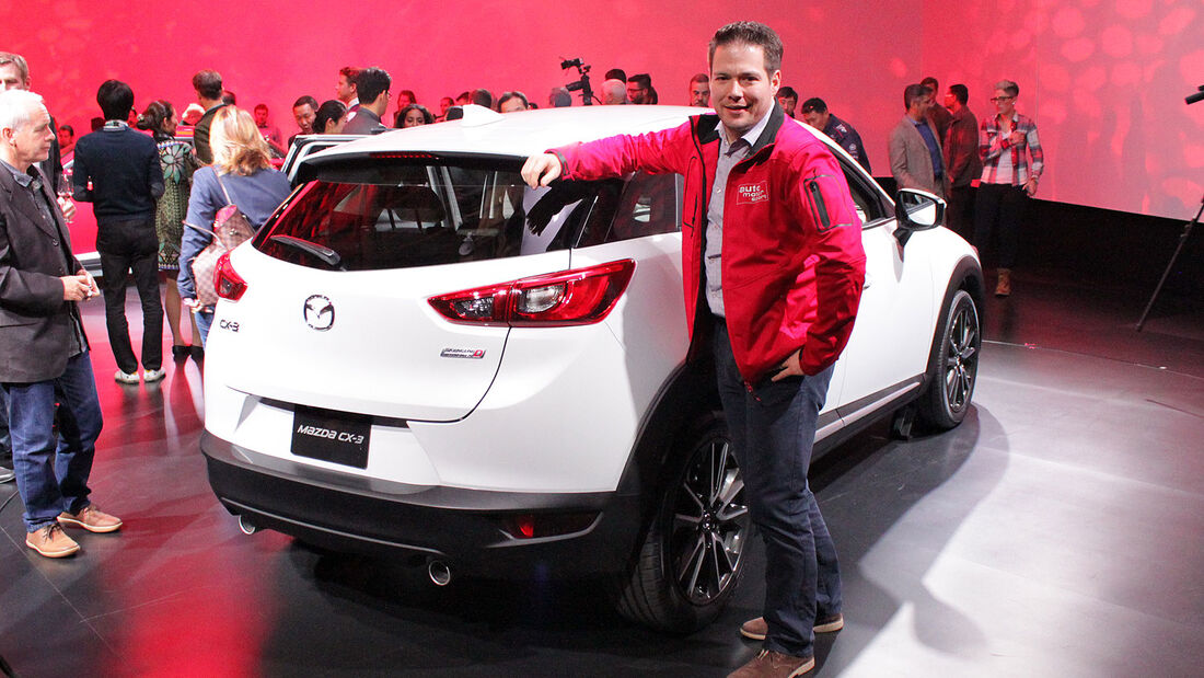 11/2014, Mazda CX-3 Sitzprobe Jochen Knecht