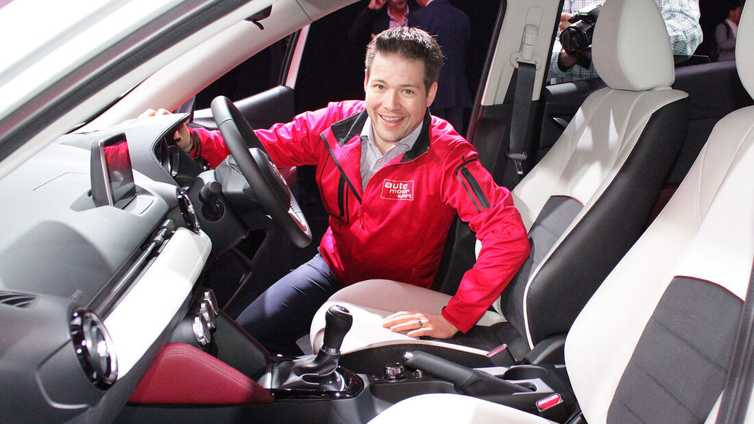 11/2014, Mazda CX-3 Sitzprobe Jochen Knecht