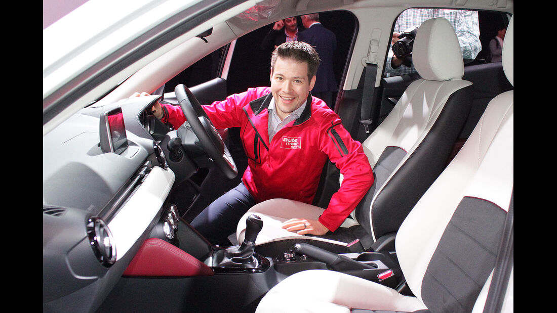 11/2014, Mazda CX-3 Sitzprobe Jochen Knecht