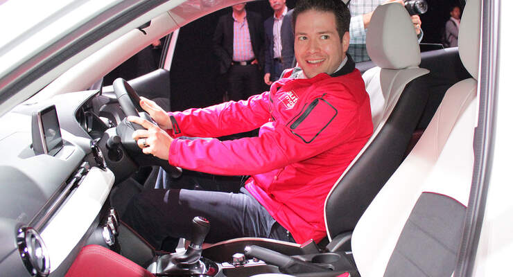 11/2014, Mazda CX-3 Sitzprobe Jochen Knecht