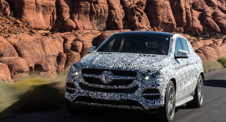 11/2014, Mercedes GLE Mitfahrt