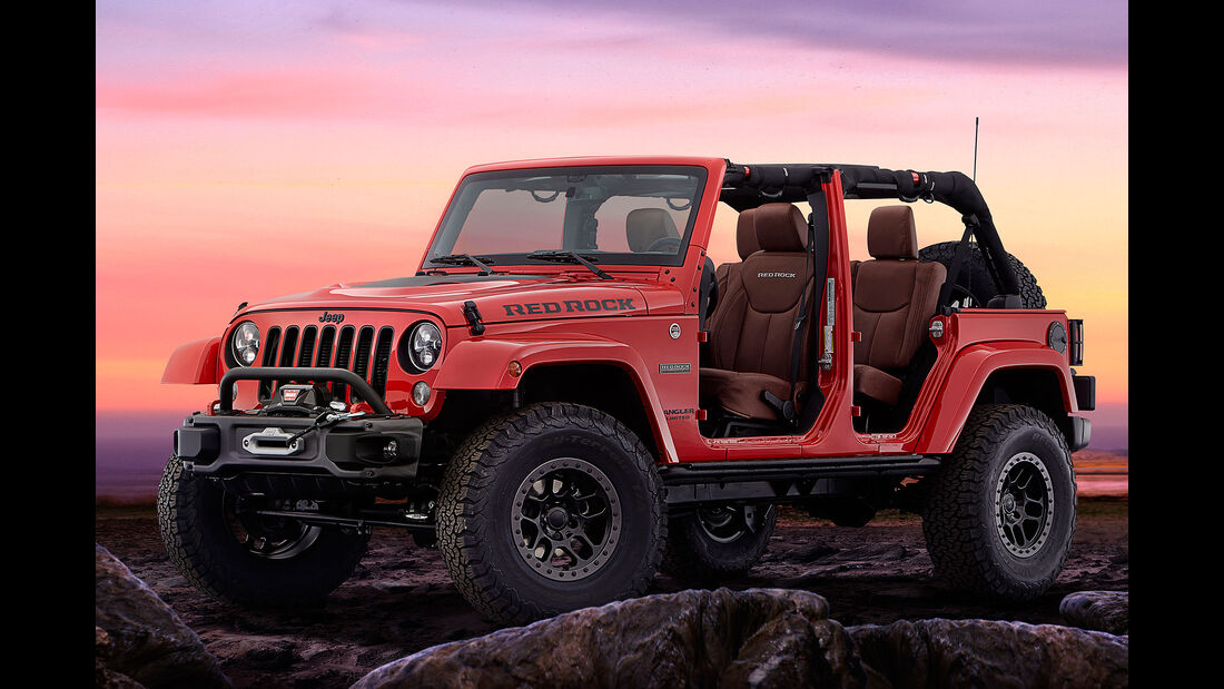 11/2015 Mopar Jeep Wrangler Red Rock Concept