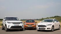 11/2017, Erprobung autonomer Autos in England - mit Jaguar Land Rover