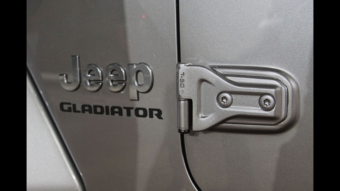 11/2018, Jeep Gladiator Sitzprobe Michael von Maydell auf der LA Auto Show