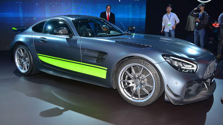 Mercedes Amg Gt Facelift 2019 Debut Bei Der La Autoshow Auto Motor Und Sport