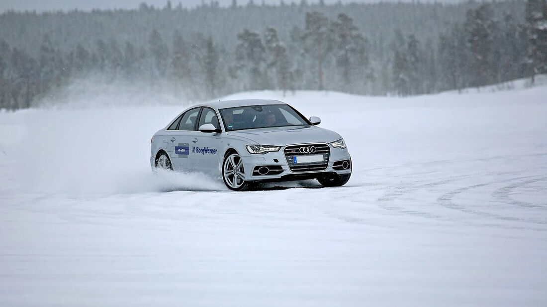 11/2019, Audi S6 im Schnee BorgWarner