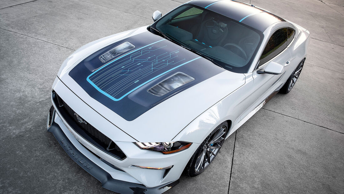 11/2019, Ford Mustang Lithium auf der SEMA 2019