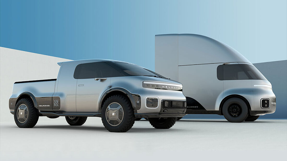 11/2019, Neuron EV Pickup und Transporter mit Elektroantrieb