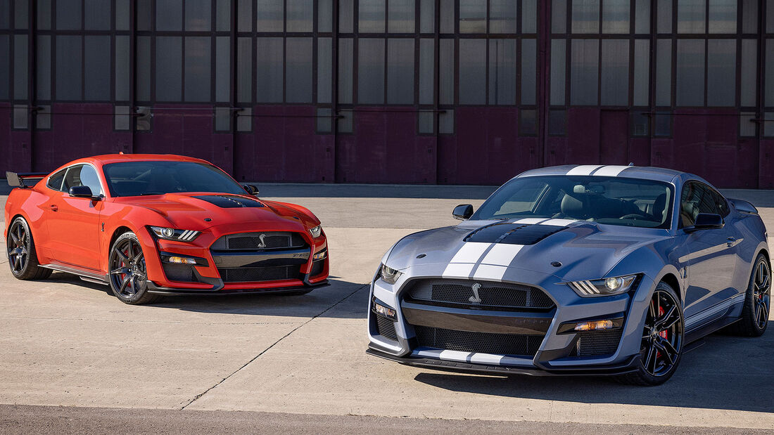 11/2021, 2022 Ford Mustang Shelby GT500 Heritage Edition und Code Orange