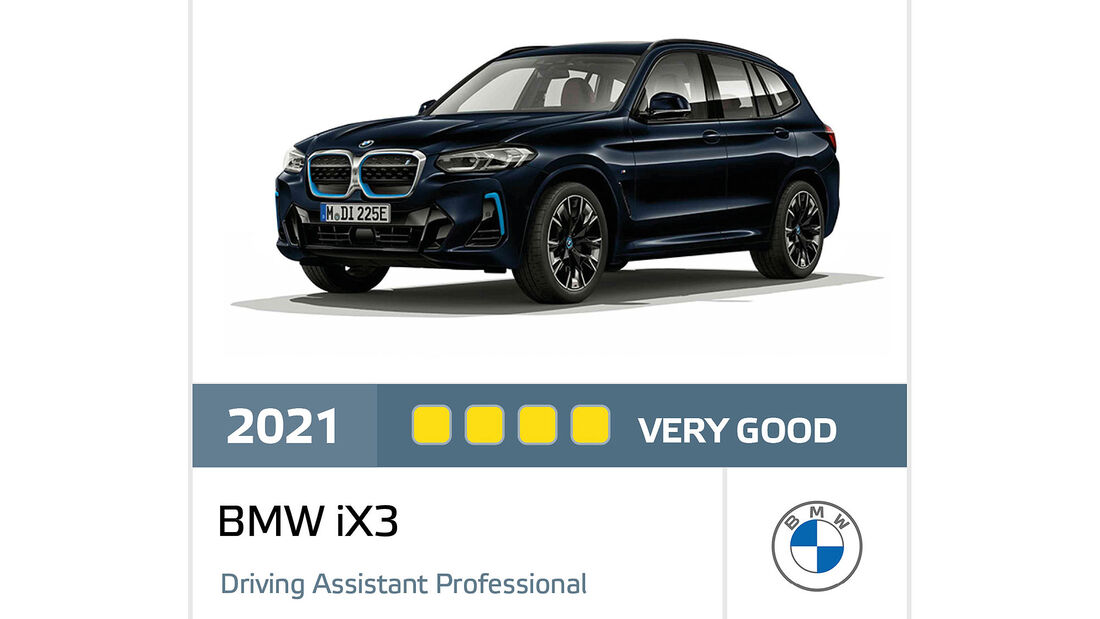 11/2021, Euro NCAP testet Autobahn-Assistenzsysteme BMW iX3