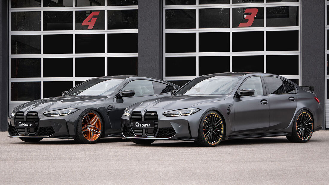 11/2021, G-Power G3M und G4M Bi-Turbo auf Basis BMW M3 und M4