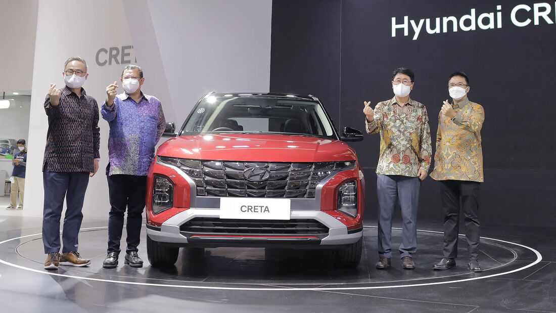 11/2021, Hyundai Creta Kompakt-SUV für Indonesien