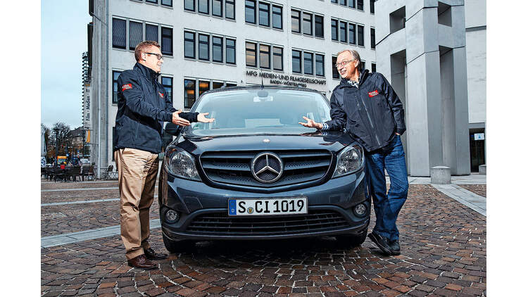 Mercedes Citan Gegen Vw Caddy Im Vergleichstest Auto Motor Und Sport