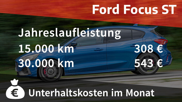 Kosten Und Realverbrauch Ford Focus St Auto Motor Und Sport